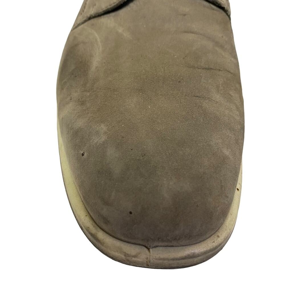Ecco Men's Aurora Gray Leather Suede Oxford Dress Work Shoes EU 41 US 7-7.5 - Picture 5 of 12